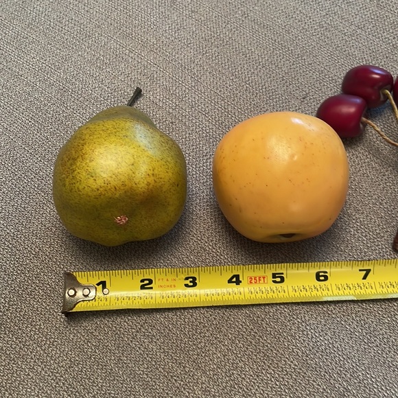 Faux Artificial Fruit Set of 3 Lifelike - Picture 3 of 6